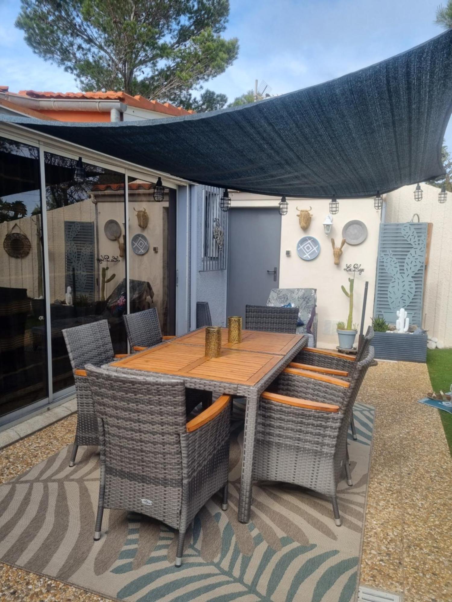 Torreilles Plage: Villa Atypique Bord De Mer Mediterranee ภายนอก รูปภาพ